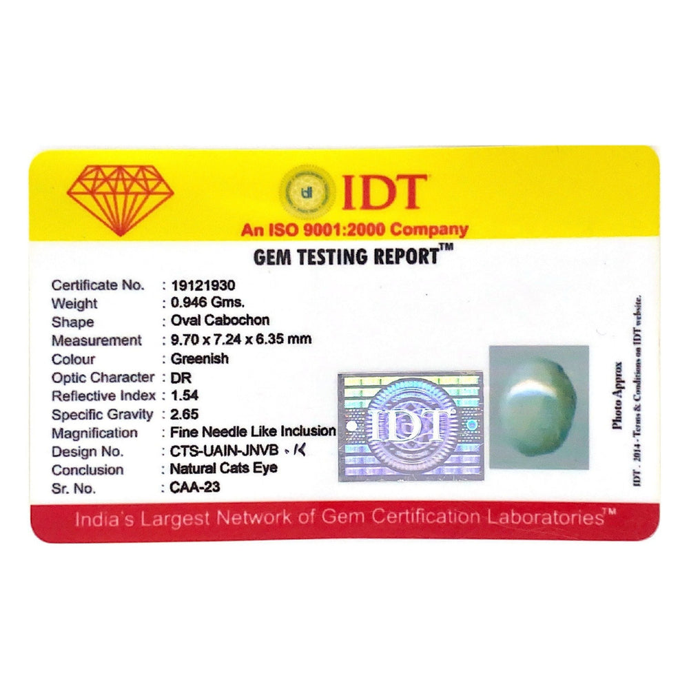 Catseye - 4.73 Carat - Pramogh