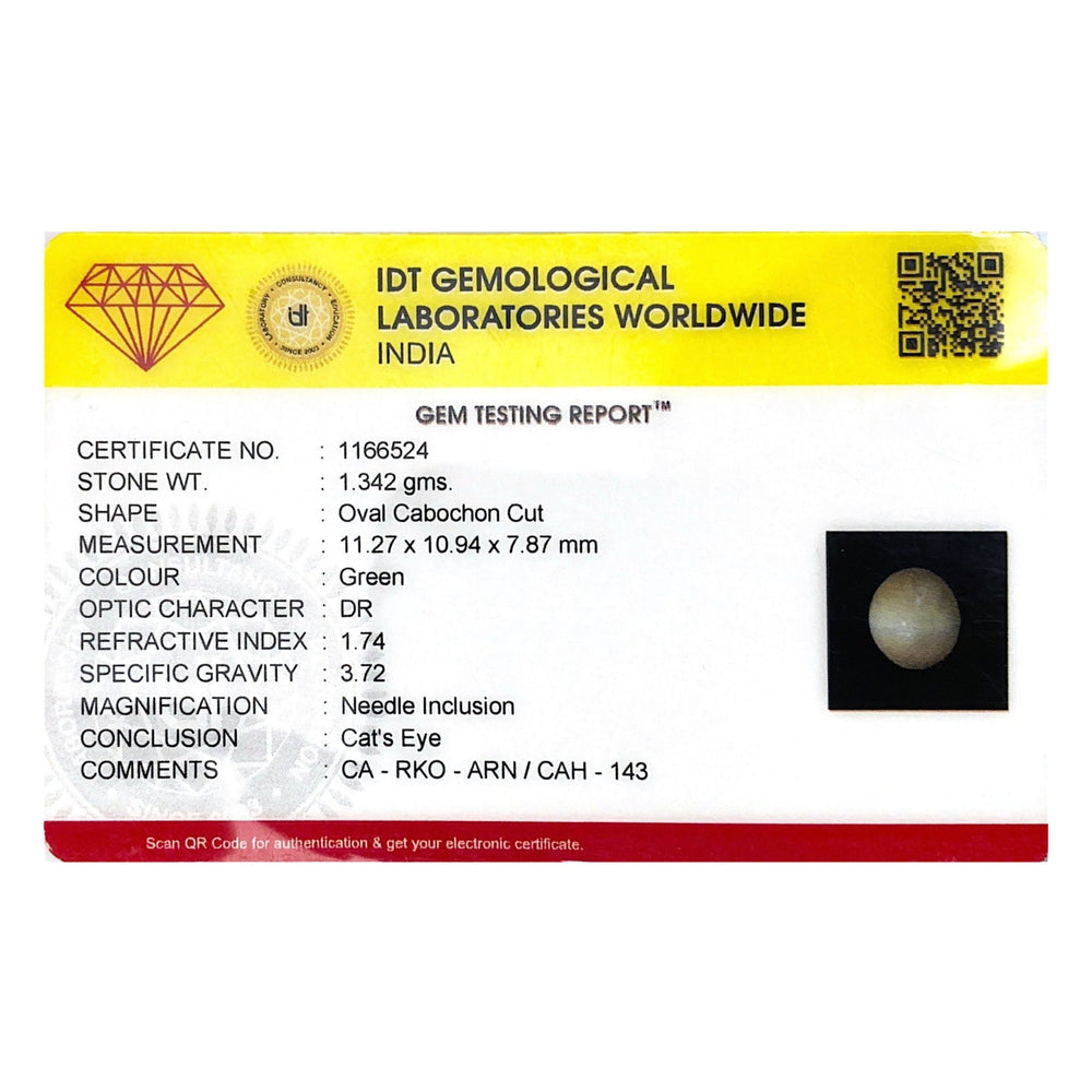 Catseye - 6.71 Carat - Pramogh