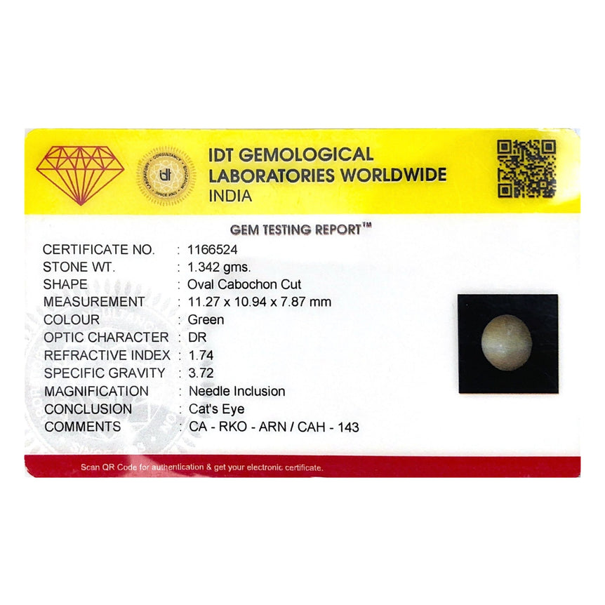 Catseye - 6.71 Carat - Pramogh