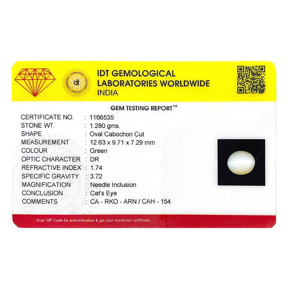 Catseye - 6.4 Carat - Pramogh