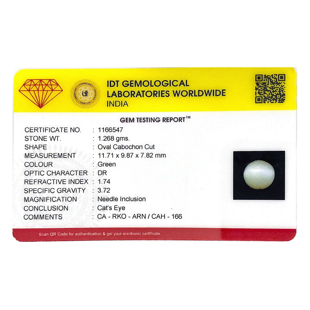 Catseye - 6.34 Carat - Pramogh