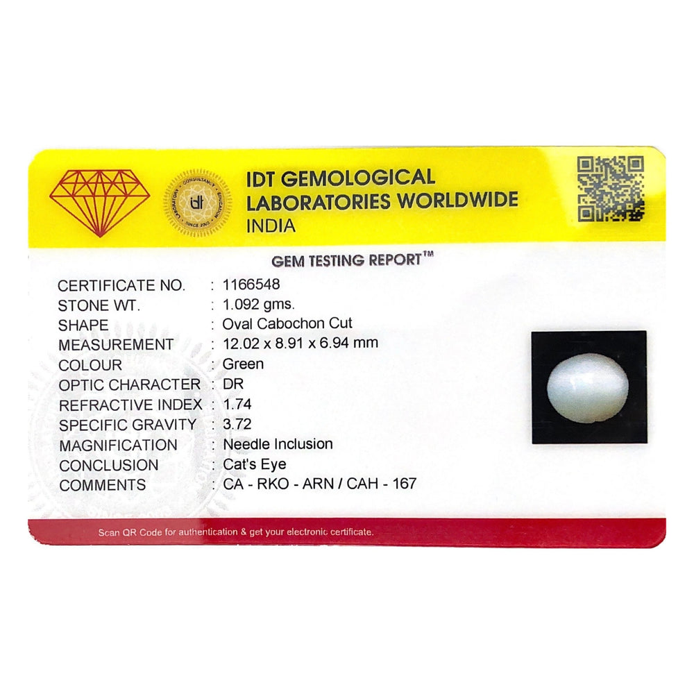 Catseye - 5.46 Carat - Pramogh