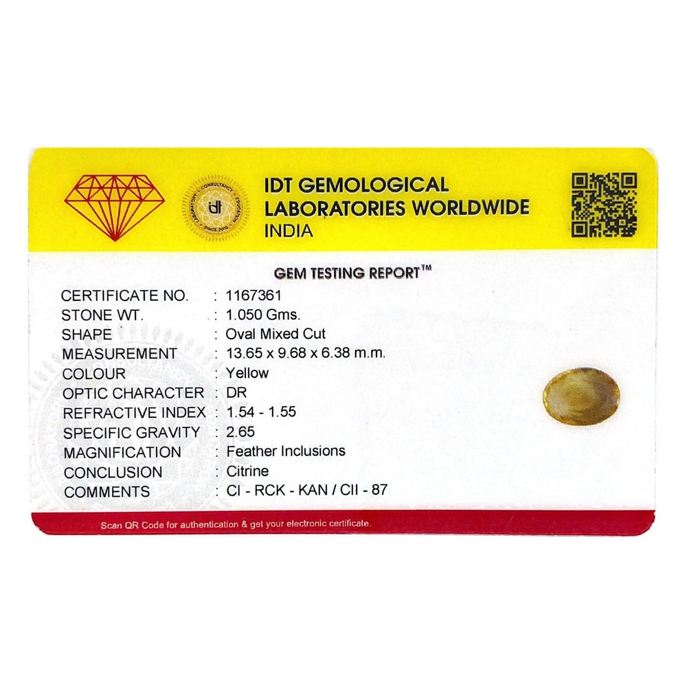 Citrine - 5.25 Carat - Pramogh