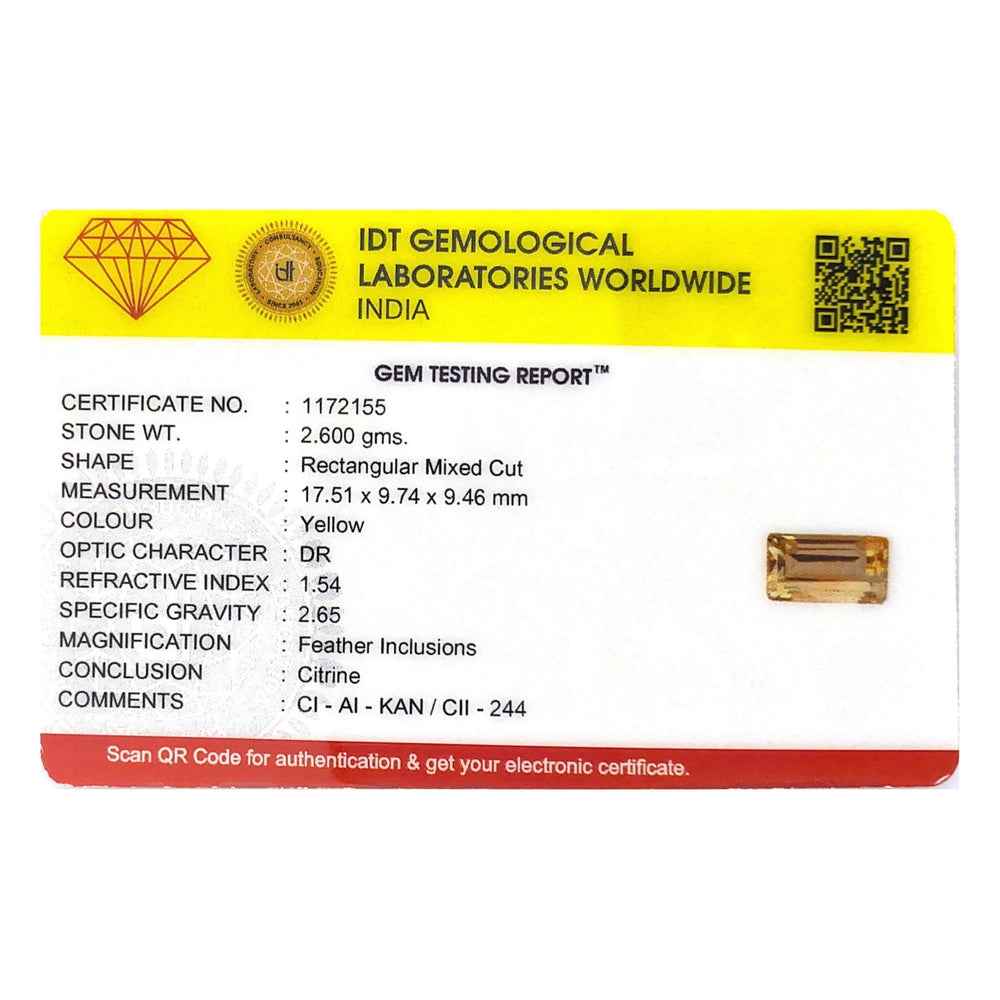 Citrine - 13 Carat - Pramogh