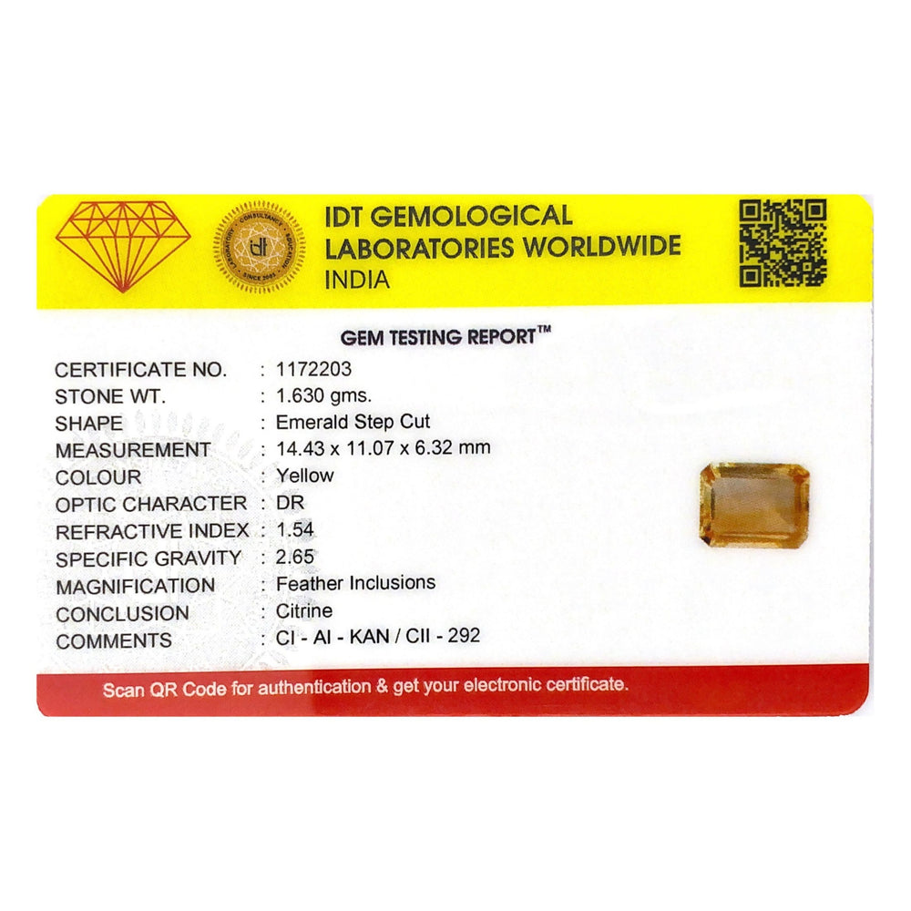 Citrine - 8.15 Carat - Pramogh