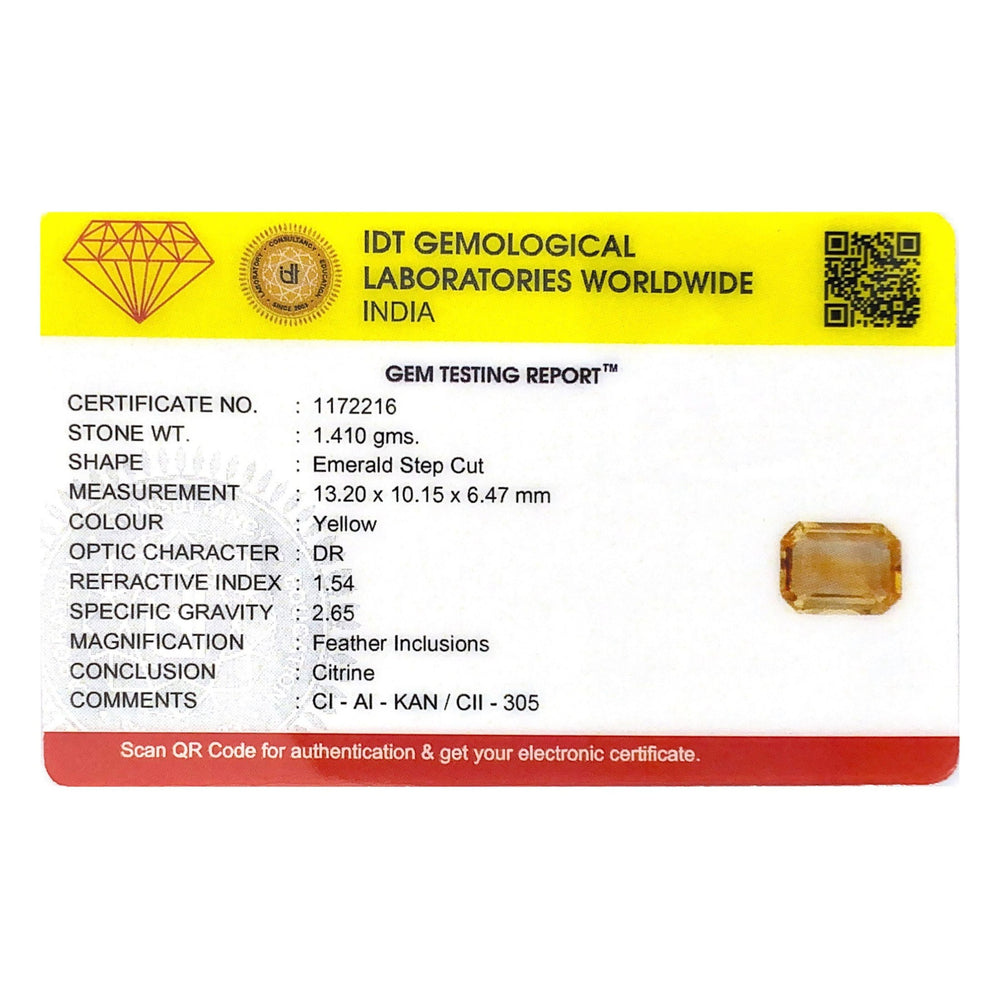 Citrine - 7.05 Carat - Pramogh