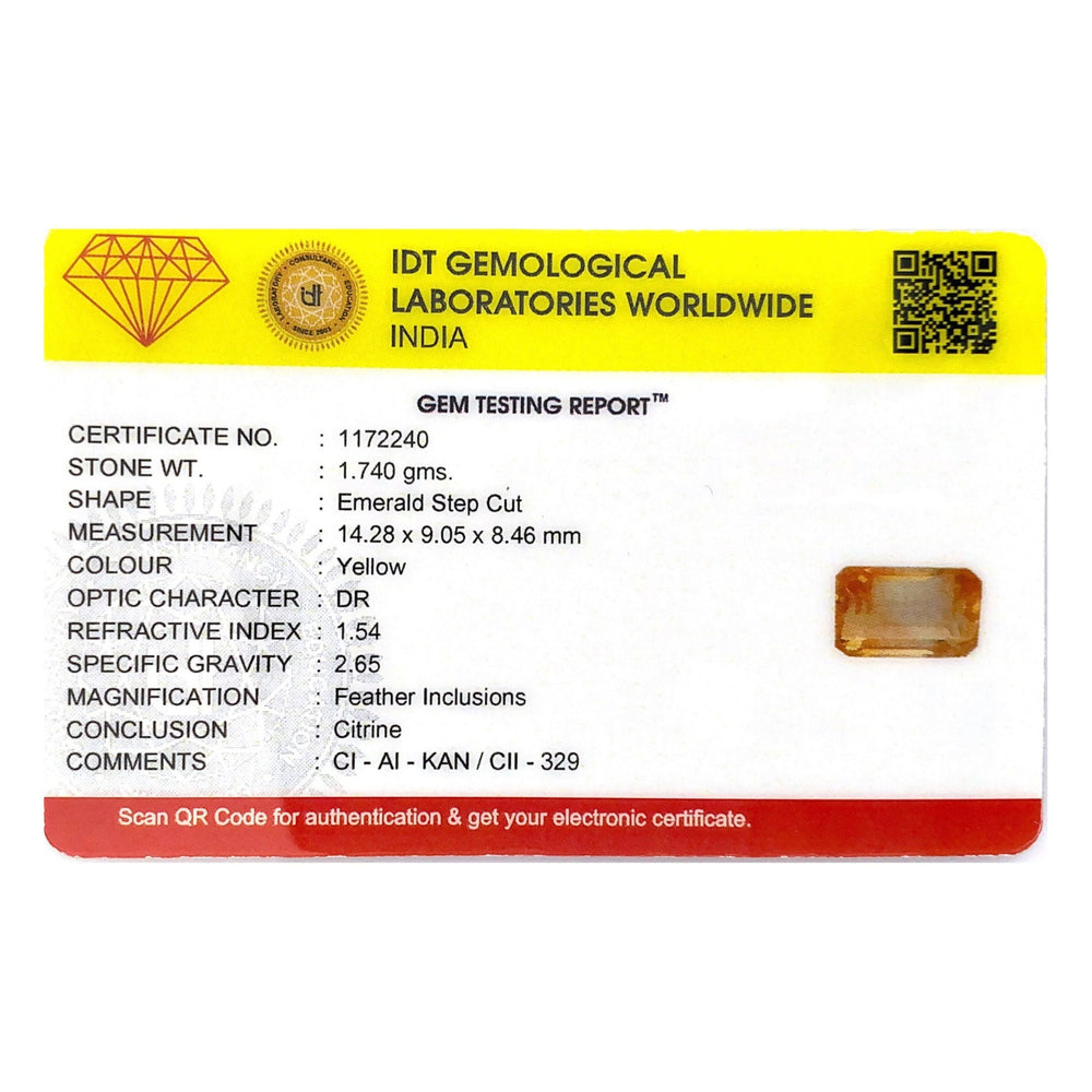 Citrine - 8.7 Carat - Pramogh