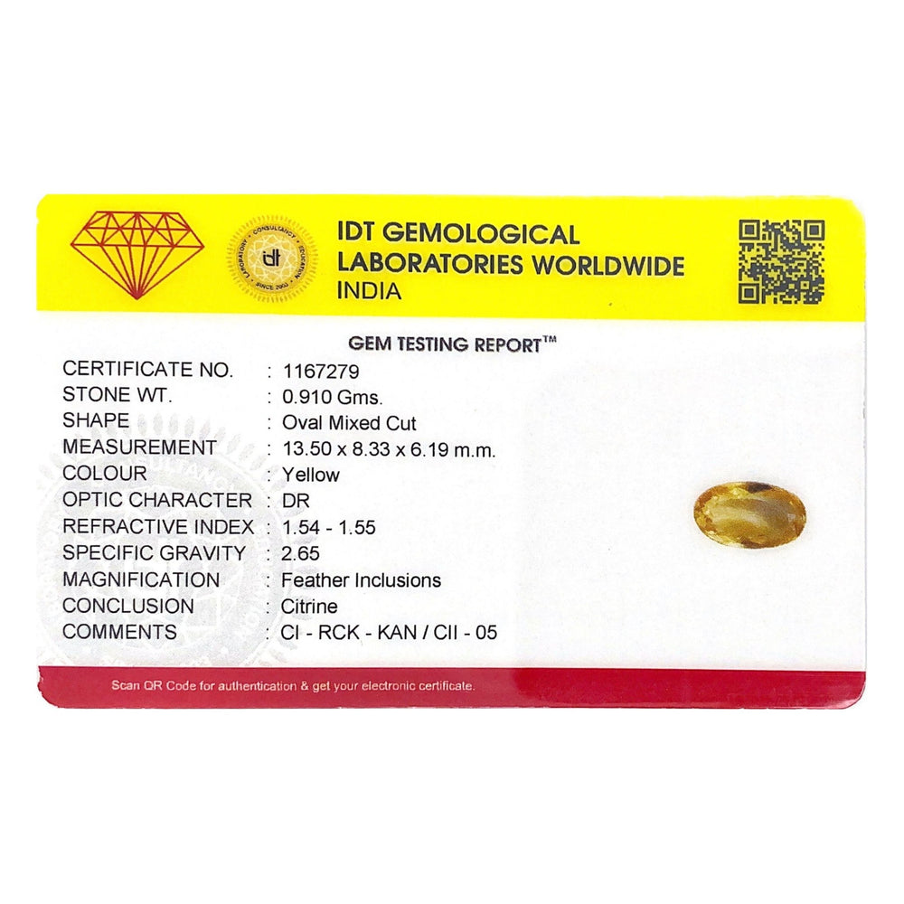 Citrine - 4.55 Carat - Pramogh