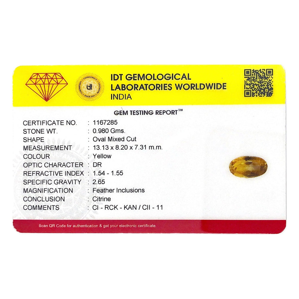 Citrine - 4.9 Carat - Pramogh