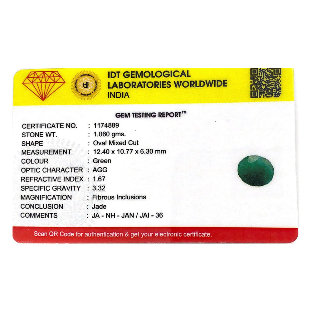Jade (Nephrite) - 5.3 Carat - Pramogh