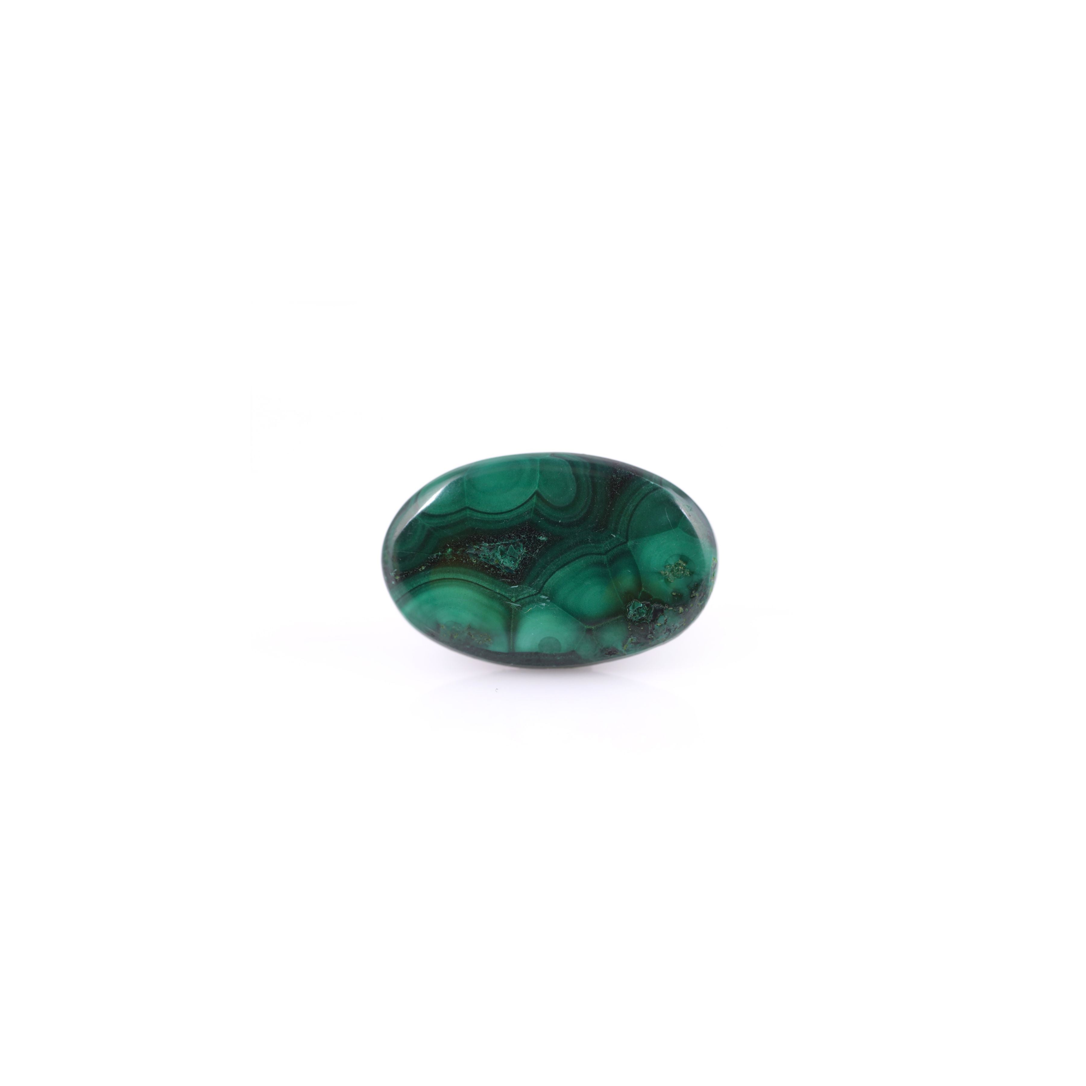 Polished Kidney Stone Jewelry Gemstones Green Malachite Dana