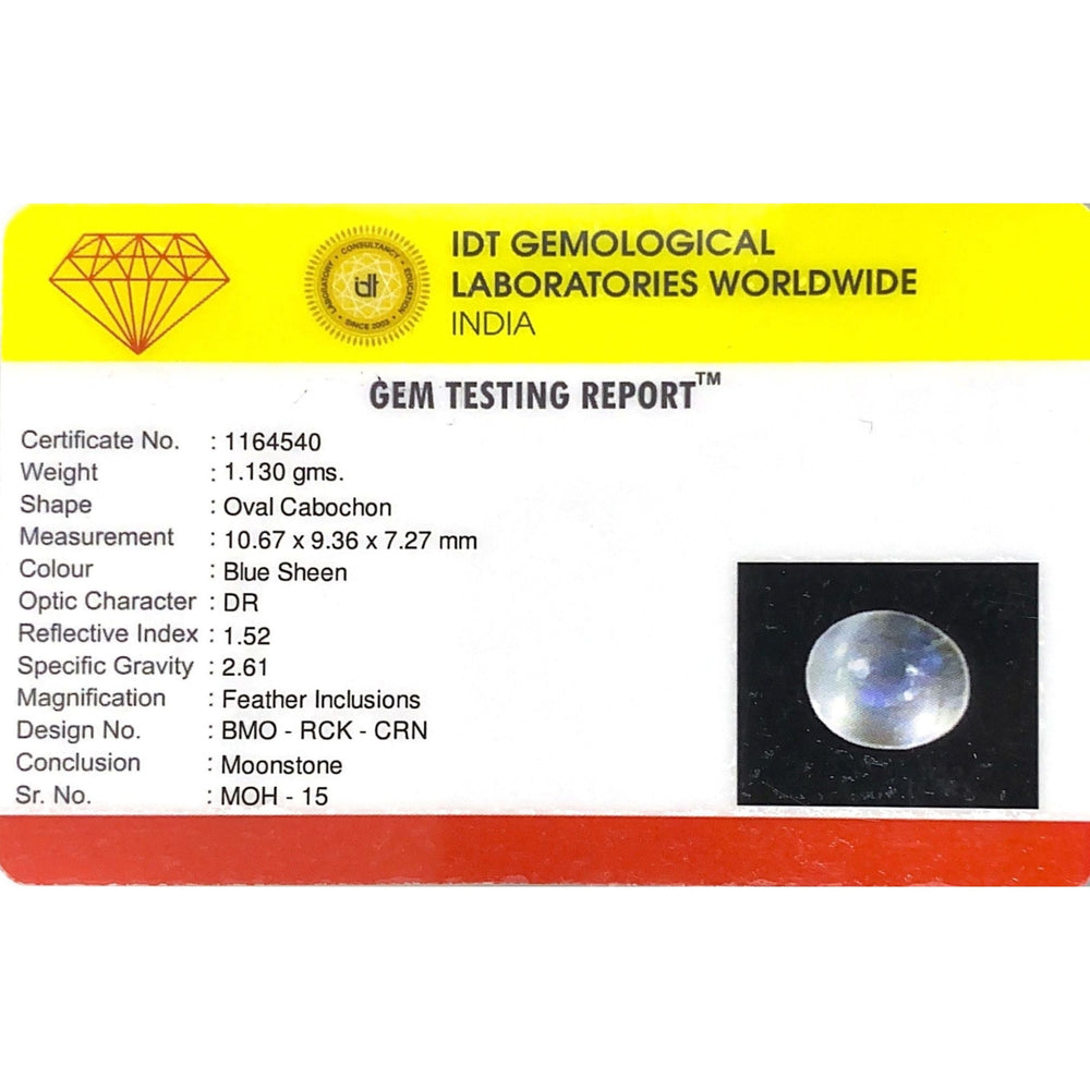 Blue Moonstone - 5.65 Carat - Pramogh