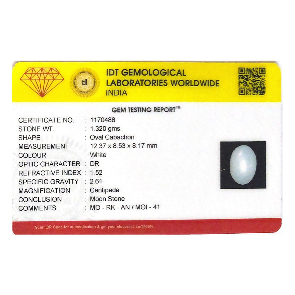 Moon Stone - 6.6 Carat - Pramogh