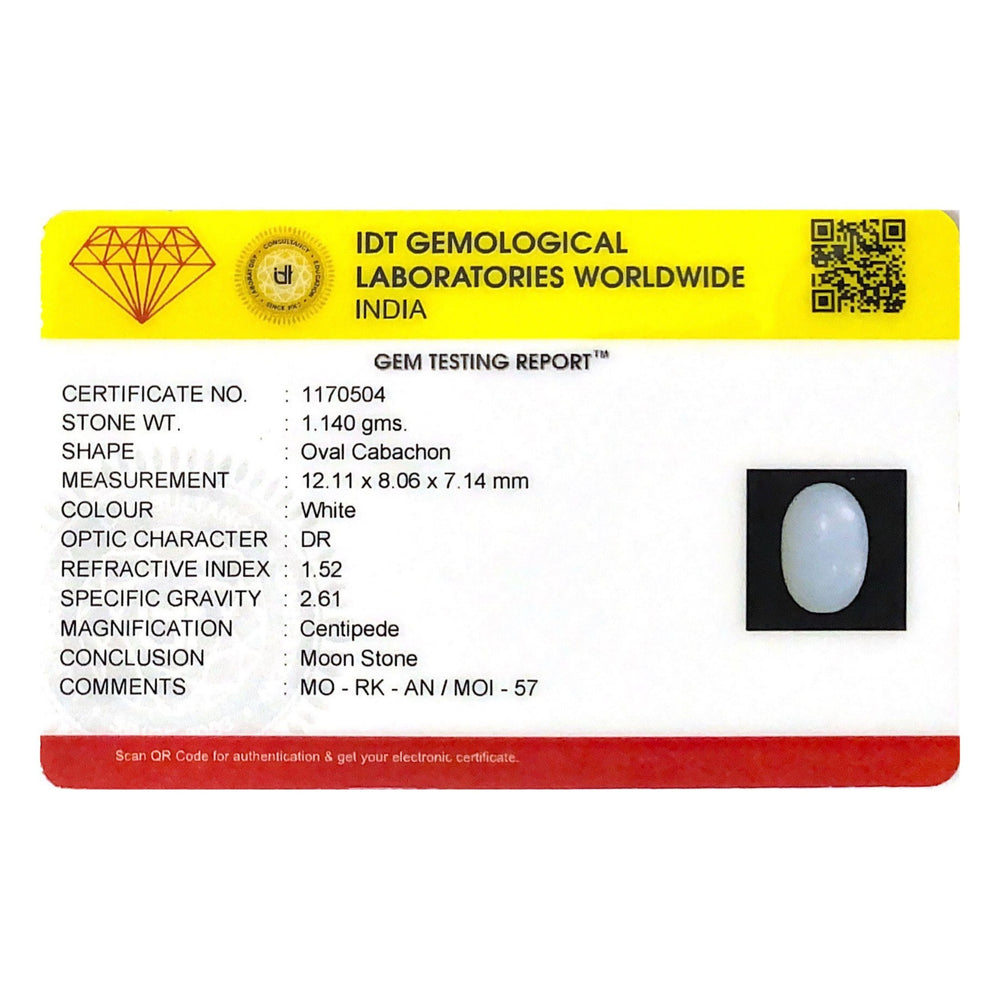 Moon Stone - 5.7 Carat - Pramogh