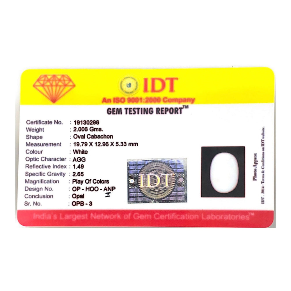 Opal- 10.03 Carat - Pramogh