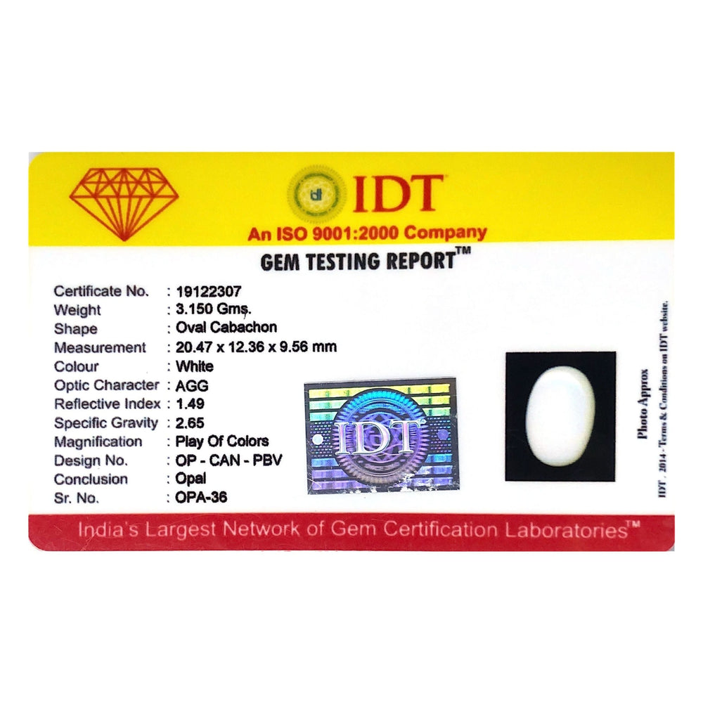 Opal- 15.75 Carat - Pramogh
