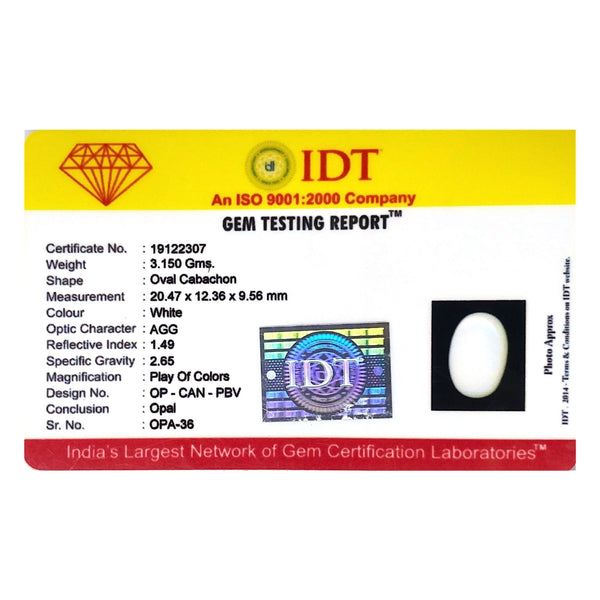 Opal- 15.75 Carat - Pramogh