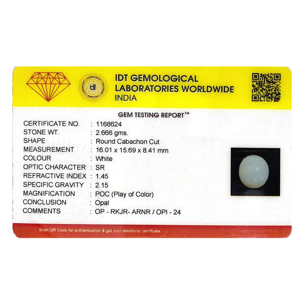 Opal- 13.33 Carat - Pramogh