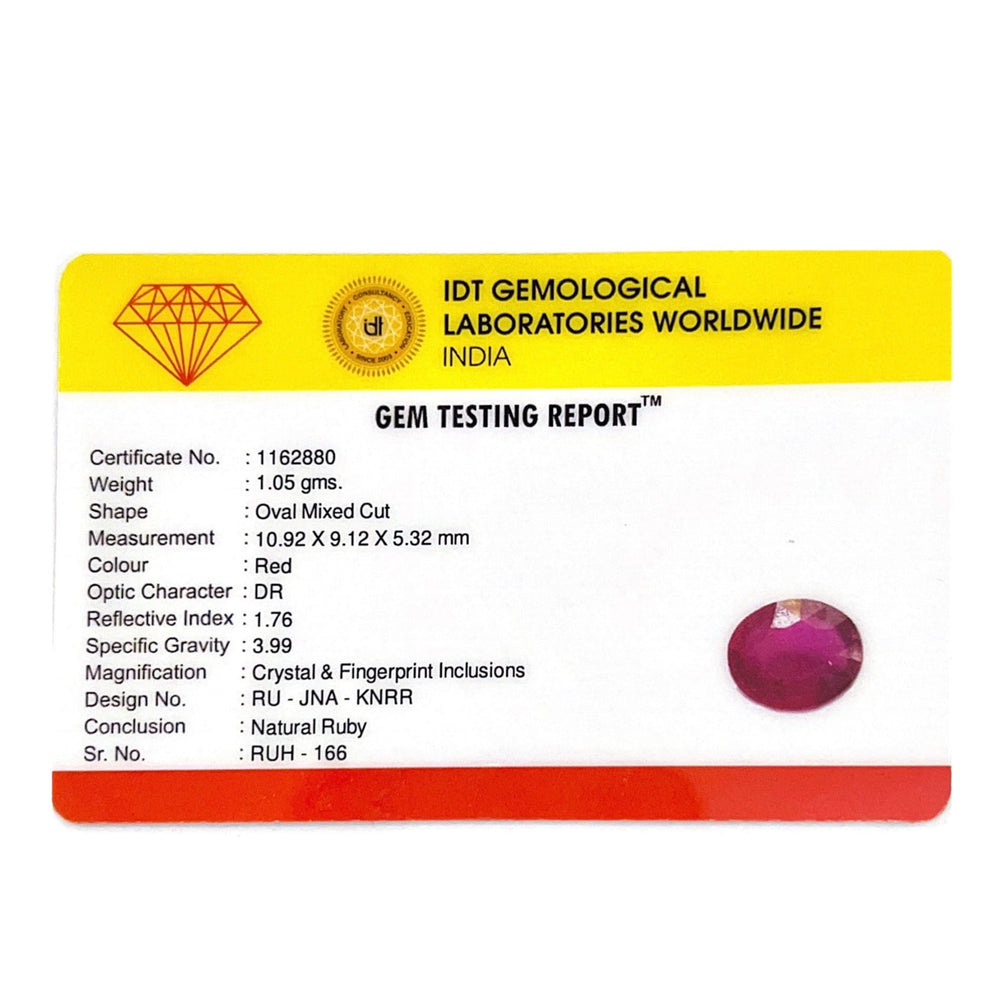 Ruby - 5.25 Carat - Pramogh