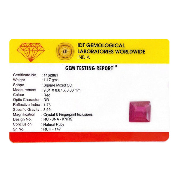 Ruby - 5.85 Carat - Pramogh