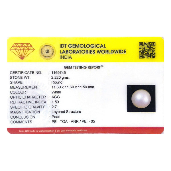 Pearl - 11.1 Carat - Pramogh