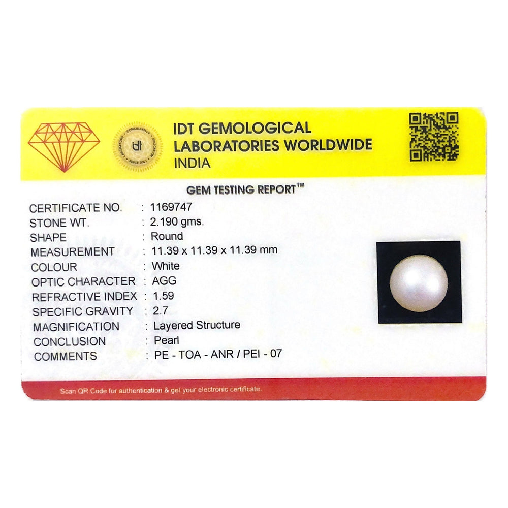 Pearl - 10.95 Carat - Pramogh
