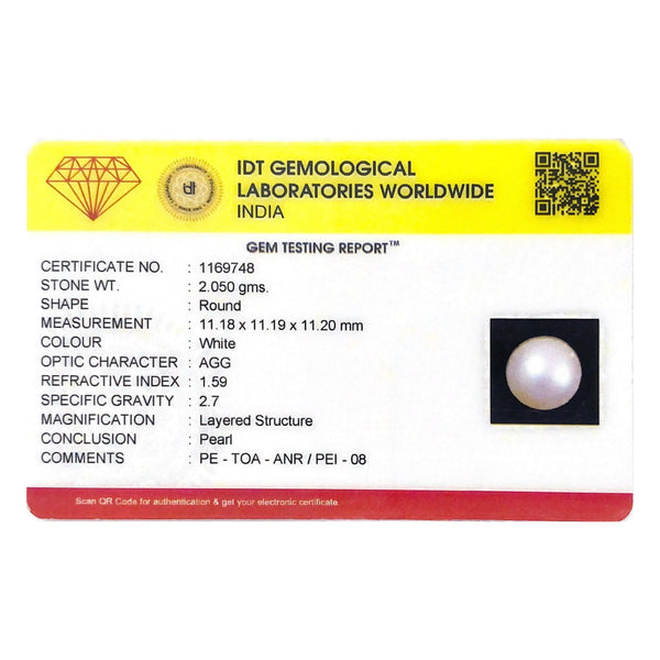 Pearl - 10.25 Carat - Pramogh