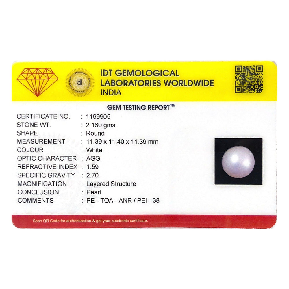 Pearl - 10.8 Carat - Pramogh