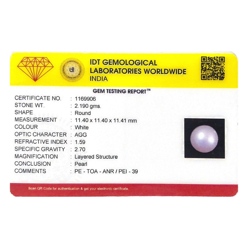 Pearl - 10.95 Carat - Pramogh