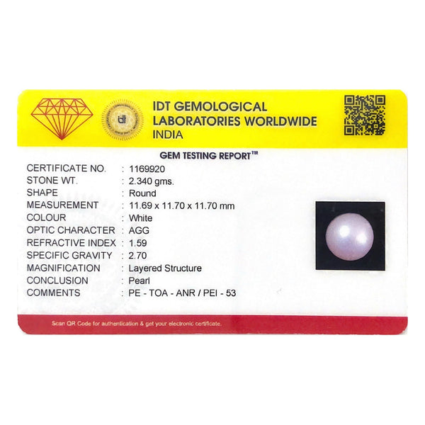 Pearl - 11.7 Carat - Pramogh