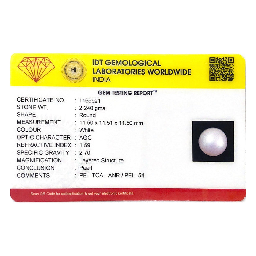 Pearl - 11.2 Carat - Pramogh