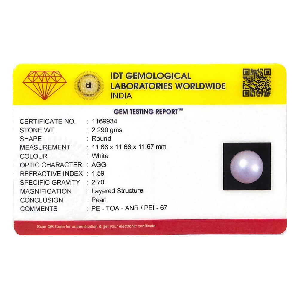 Pearl - 11.45 Carat - Pramogh