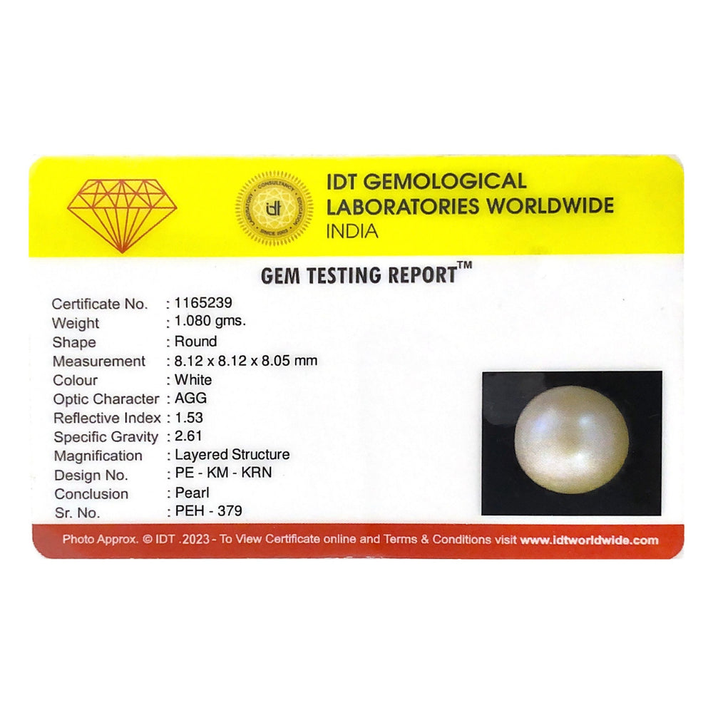 Pearl - 5.4 Carat - Pramogh