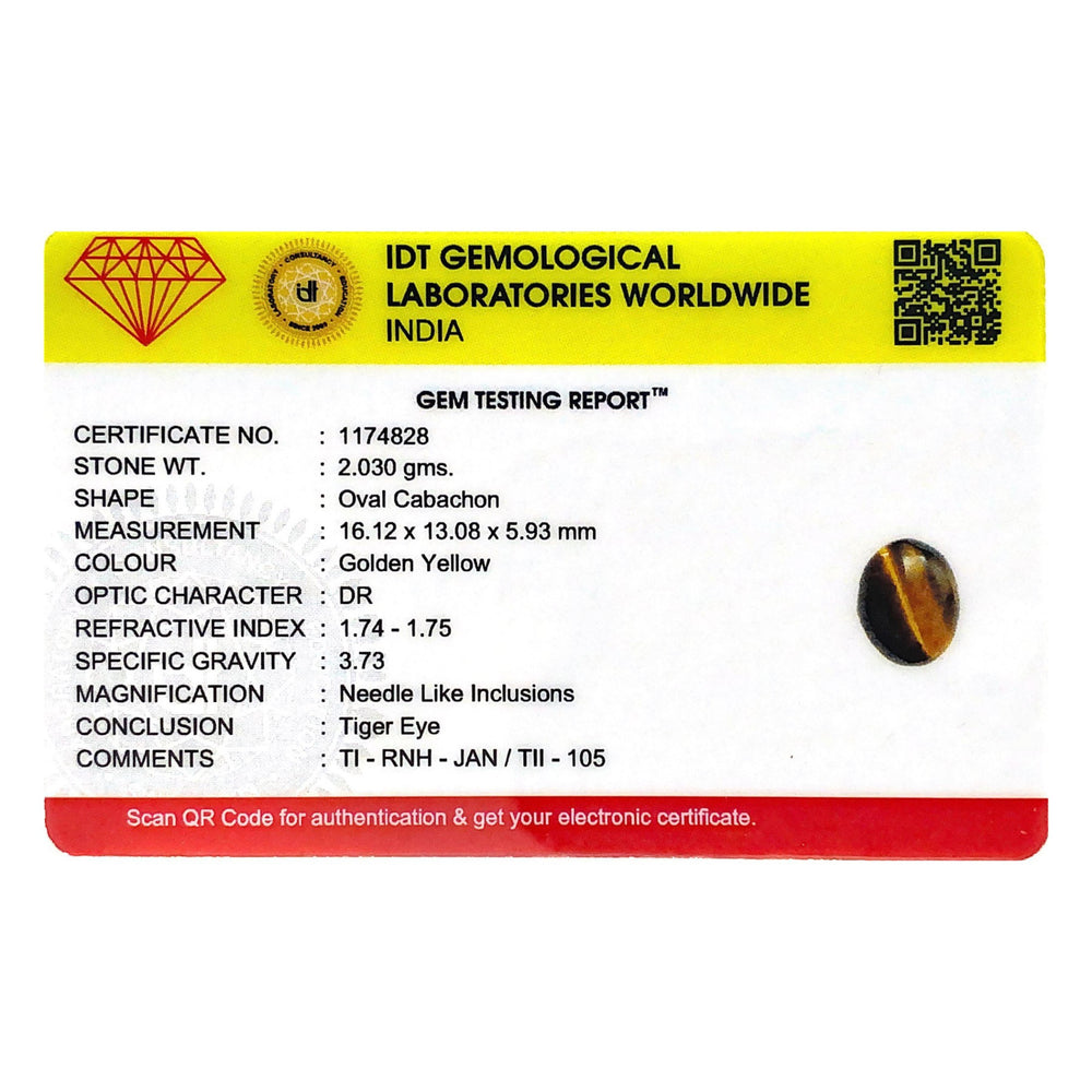 Tiger Eye - 10.15 Carat - Pramogh