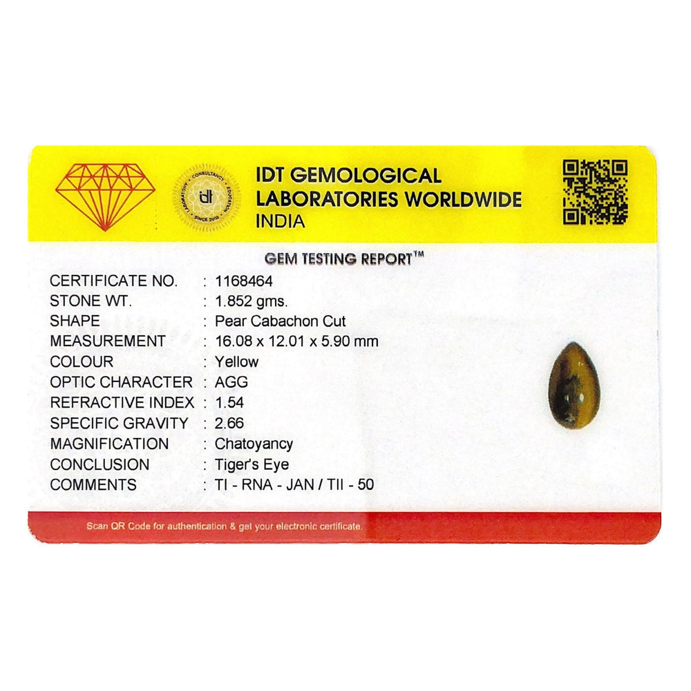 Tiger Eye - 9.26 Carat - Pramogh