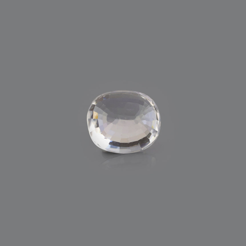 Natural White Zircon - 4.87 Carat - Pramogh