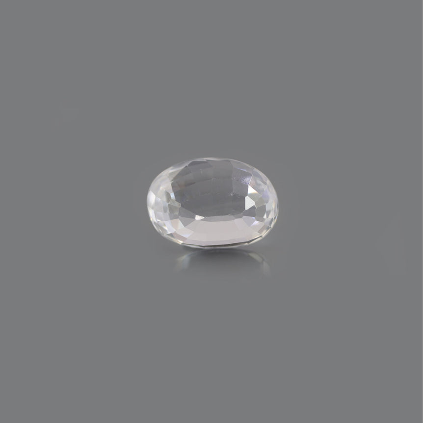 Natural White Zircon - 7.5 Carat - Pramogh