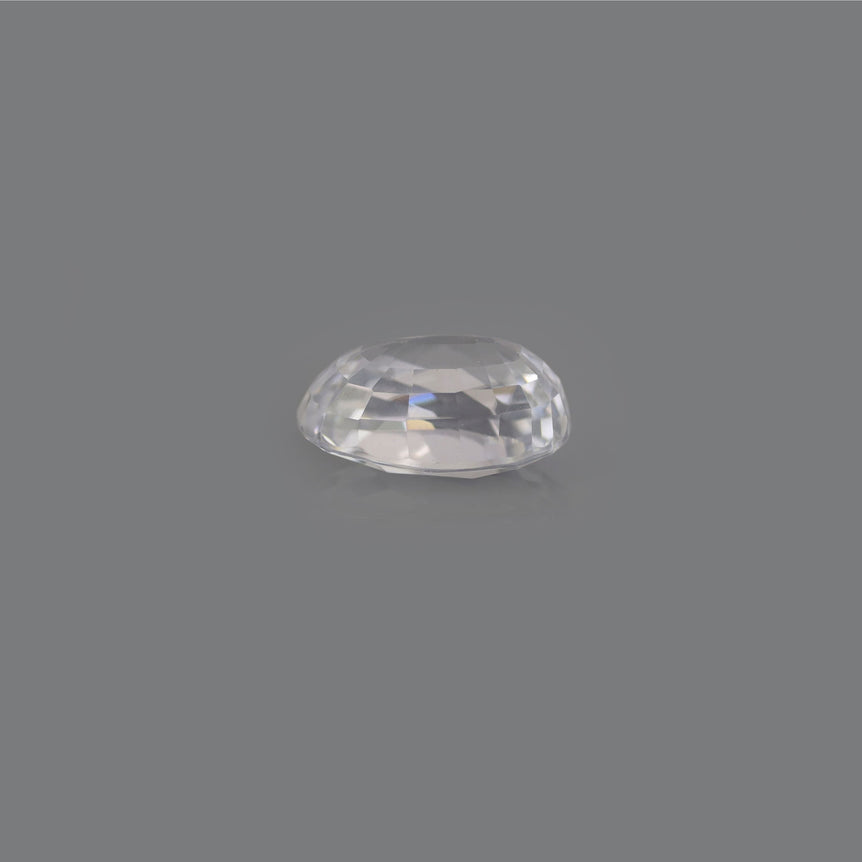 Natural White Zircon - 7.5 Carat - Pramogh