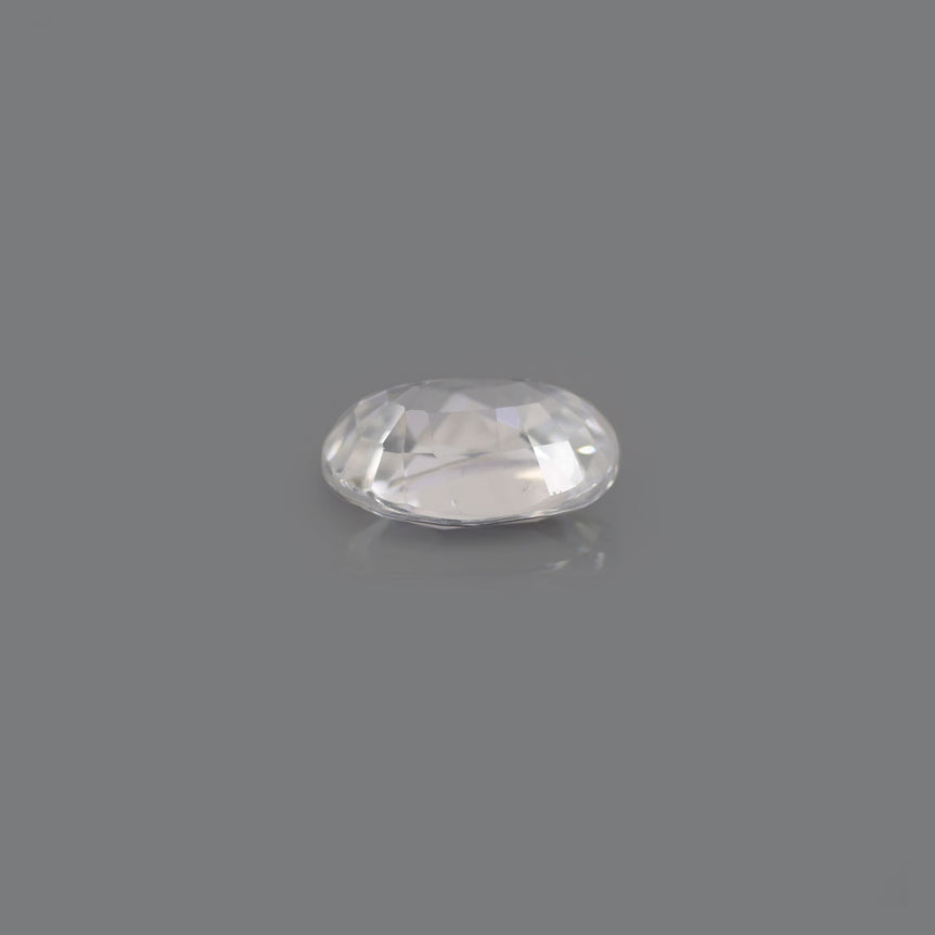 Natural White Zircon - 7.08 Carat - Pramogh