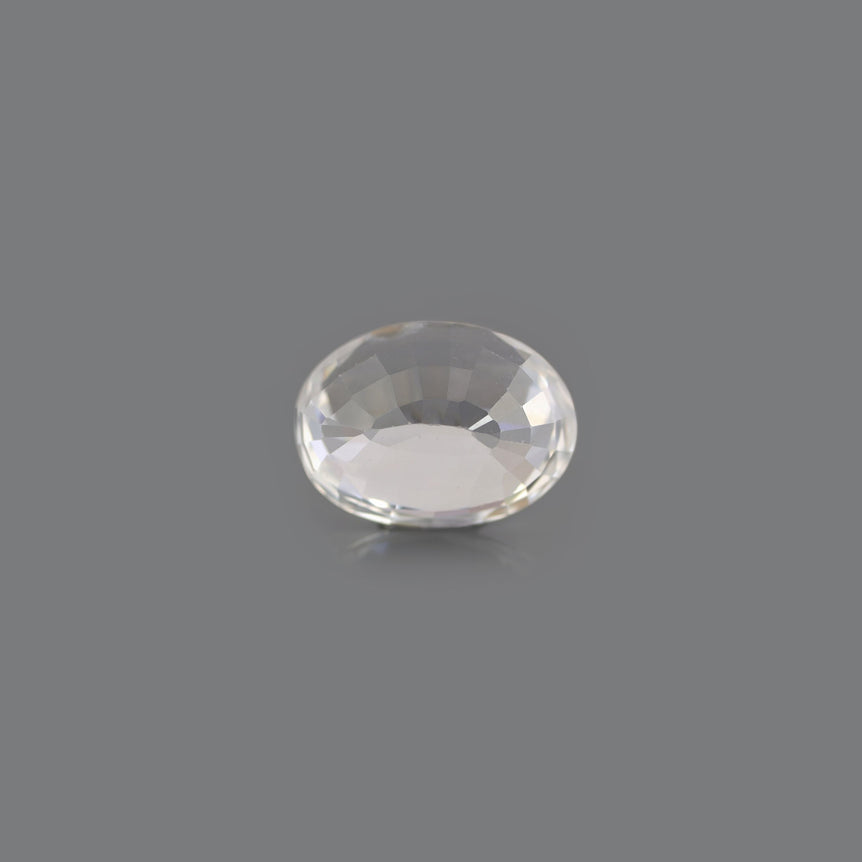 Natural White Zircon - 6.94 Carat - Pramogh