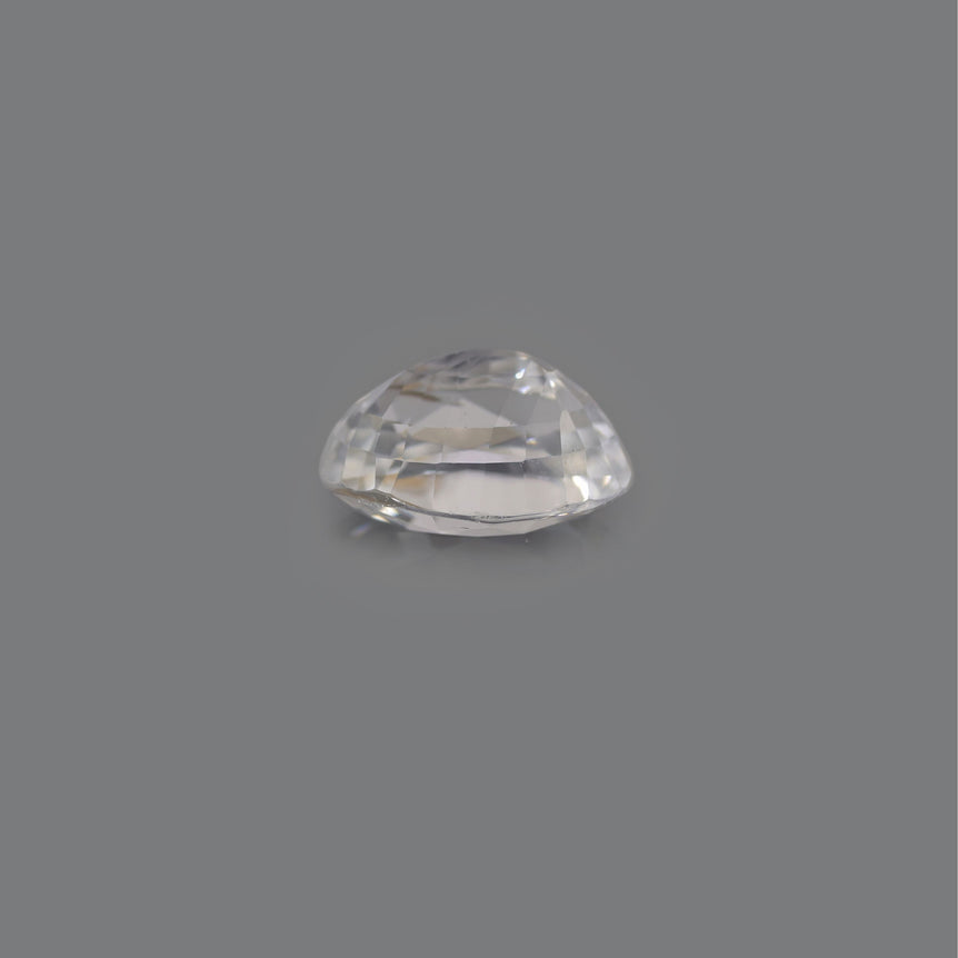 Natural White Zircon - 6.94 Carat - Pramogh