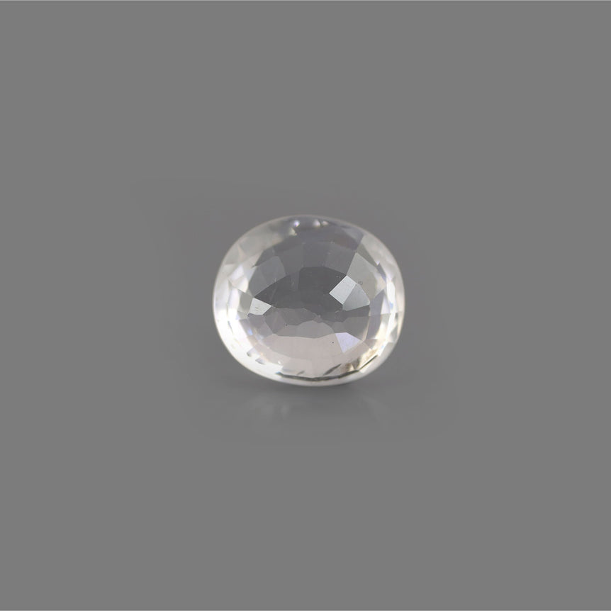Natural White Zircon - 6.06 Carat - Pramogh